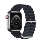 DUXDUCISpasekOCEANWAVEsilikonowydoAppleWatch38-40-41mmgrafitowy2
