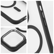 FuteraMATTEMAGCOVERkompatybilnyzMagSafedoIPHONE14ProMaxczarny5