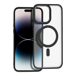 FuteraMATTEMAGCOVERkompatybilnyzMagSafedoIPHONE14ProMaxczarny1