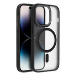FuteraMATTEMAGCOVERkompatybilnyzMagSafedoIPHONE14ProMaxczarny3