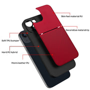 Pouzdro Forcell NOBLE APPLE IPHONE 15 Pro červené