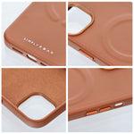 Pouzdro Roar Leather Mag Case kompatibilní s MagSafe APPLE IPHONE 15 Plus hnědé