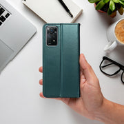 EtuizklapknaXiaomiRedmi13C4G-13C5G-PocoC65SmartMagnetociemnozielone4