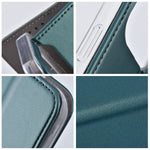 EtuizklapknaXiaomiRedmi13C4G-13C5G-PocoC65SmartMagnetociemnozielone5