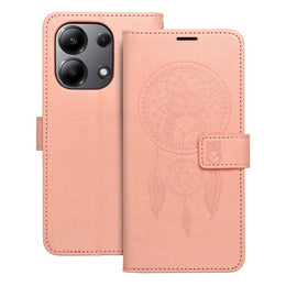 Pouzdro Forcell MEZZO Book XIAOMI Redmi NOTE 13 4G lapač snů broskvové