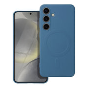 FuteradoSamsungS24SiliconeMagCoverzgodnyzMagSafecameraprotectionniebieski1