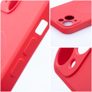 FuteradoSamsungS24SiliconeMagCoverzgodnyzMagSafecameraprotectionczerwony8