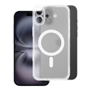 FuteradoiPhone15PLUSFrostMagCoverzgodnyzMagSafecameraprotectiontransparentnyzmroony1