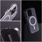FuteraFROSTMAGCOVERkompatybilnyzMagSafedoIPHONE11ProMaxtransparentnyzmroony10