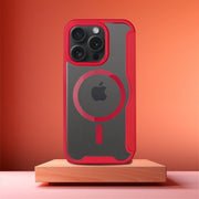 EtuizklapknaiPhone15PROSmartMagzgodnezMagSafeczerwone4
