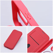 EtuizklapknaiPhone15PROSmartMagzgodnezMagSafeczerwone8