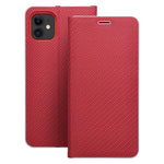 EtuizklapknaiPhone11LunaBookCarbonczerwone1