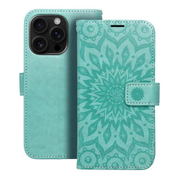 EtuizklapknaiPhone16PROMezzoBookmandalazielone1