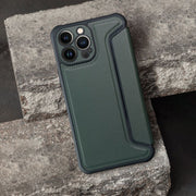 EtuizklapknaiPhone16PLUSRazorBookciemnozielone6