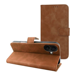 EtuizklapknaiPhone16PLUSTenderBookbrzowe1