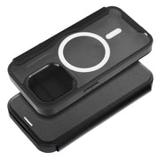 EtuizklapknaiPhone15PLUSSmartMagzgodnezMagSafeczarne1