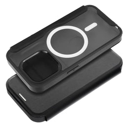 EtuizklapknaiPhone15PLUSSmartMagzgodnezMagSafeczarne1