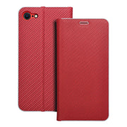EtuizklapknaiPhone7-8-SE2020-SE2022LunaBookCarbonczerwone1
