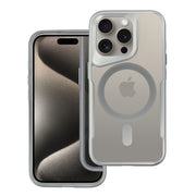 FuteraERGOFITNEWZONEkompatybilnyzMagSafedoIPHONE15PLUSsrebrny1