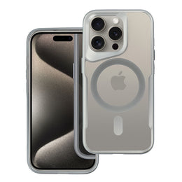 FuteraERGOFITNEWZONEkompatybilnyzMagSafedoIPHONE15PLUSsrebrny1