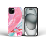 EtuinaiPhone16PROForcellF-ProtectMiragezgodnezMagSafeMilitaryDrop-Testpinkmarble3
