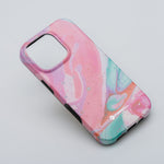 EtuinaiPhone16PLUSForcellF-ProtectMiragezgodnezMagSafeMilitaryDrop-Testpinkmarble7
