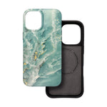 EtuinaiPhone16PLUSForcellF-ProtectMiragezgodnezMagSafeMilitaryDrop-Testgreenmarble6