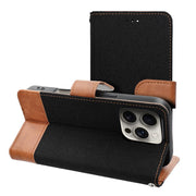 EtuizklapknaiPhone16PLUSJeansBookczarne7