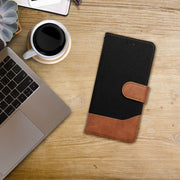 EtuizklapknaiPhone16PLUSJeansBookczarne4