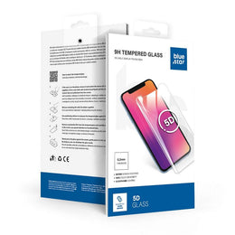 SzkohartowanedoSamsungGalaxyA06fullglue-casefriendlyBlueStar5Dczarne1