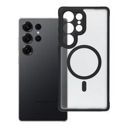 FuteradoSamsungS25ULTRAFullMatteMagCoverzgodnyzMagSafeczarny1