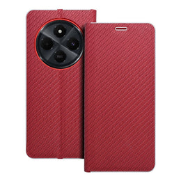 EtuizklapknaXiaomiRedmi14CLunaBookCarbonczerwone1