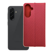 EtuizklapknaSamsungA365GLunaBookCarbonczerwone1
