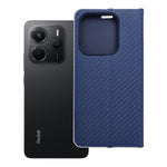 EtuizklapknaXiaomiRedmiNOTE145GLunaBookCarbonniebieskie1