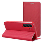 EtuizklapknaXiaomiRedmiNOTE14PRO5G-14PROPLUS5GLunaBookCarbonczerwone15