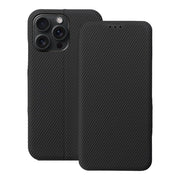 EtuizklapknaiPhone15PROMAXFolioSideMagnetczarne1