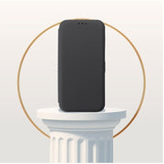 EtuizklapknaiPhone16PLUSFolioSideMagnetczarne4