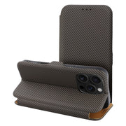 EtuizklapknaiPhone16PLUSFolioSideMagnetbrzowe8