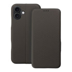 EtuizklapknaiPhone16PLUSFolioSideMagnetbrzowe1