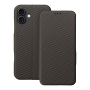EtuizklapknaiPhone16PLUSFolioSideMagnetbrzowe1