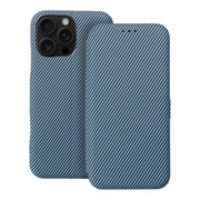 EtuizklapknaiPhone16PROMAXFolioSideMagnetniebieskie1