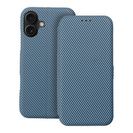 EtuizklapknaiPhone16PLUSFolioSideMagnetniebieskie1