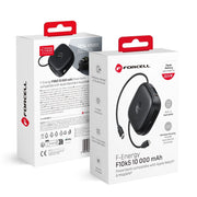 PowerbankzgodnyzMagSafeForcellF-EnergyF10K5PD31QC303A225W10000mAhkompatybilnyzAppleWatchczarny0INT1
