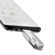 Pendrive128GBUSB30USBAUSBCHocoUD10srebrny3