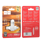 Pendrive128GBUSB30USBAUSBCHocoUD10srebrny6