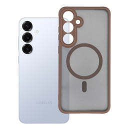 FuteradoSamsungS25PLUSFullMatteMagCoverzgodnyzMagSafebrzowy1