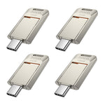 Pendrive128GBUSB30USBCHocoUD17nikiel2
