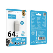 Pendrive64GBUSB30USBCHocoUD17nikiel4