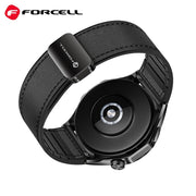 PasekdoSamsungGalaxyWatchForcellF-DesignFS20magnetycznyskraekologiczna20mmbrzowy8
