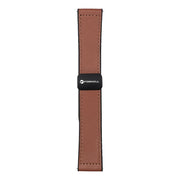 PasekdoSamsungGalaxyWatchForcellF-DesignFS20magnetycznyskraekologiczna20mmbrzowy9